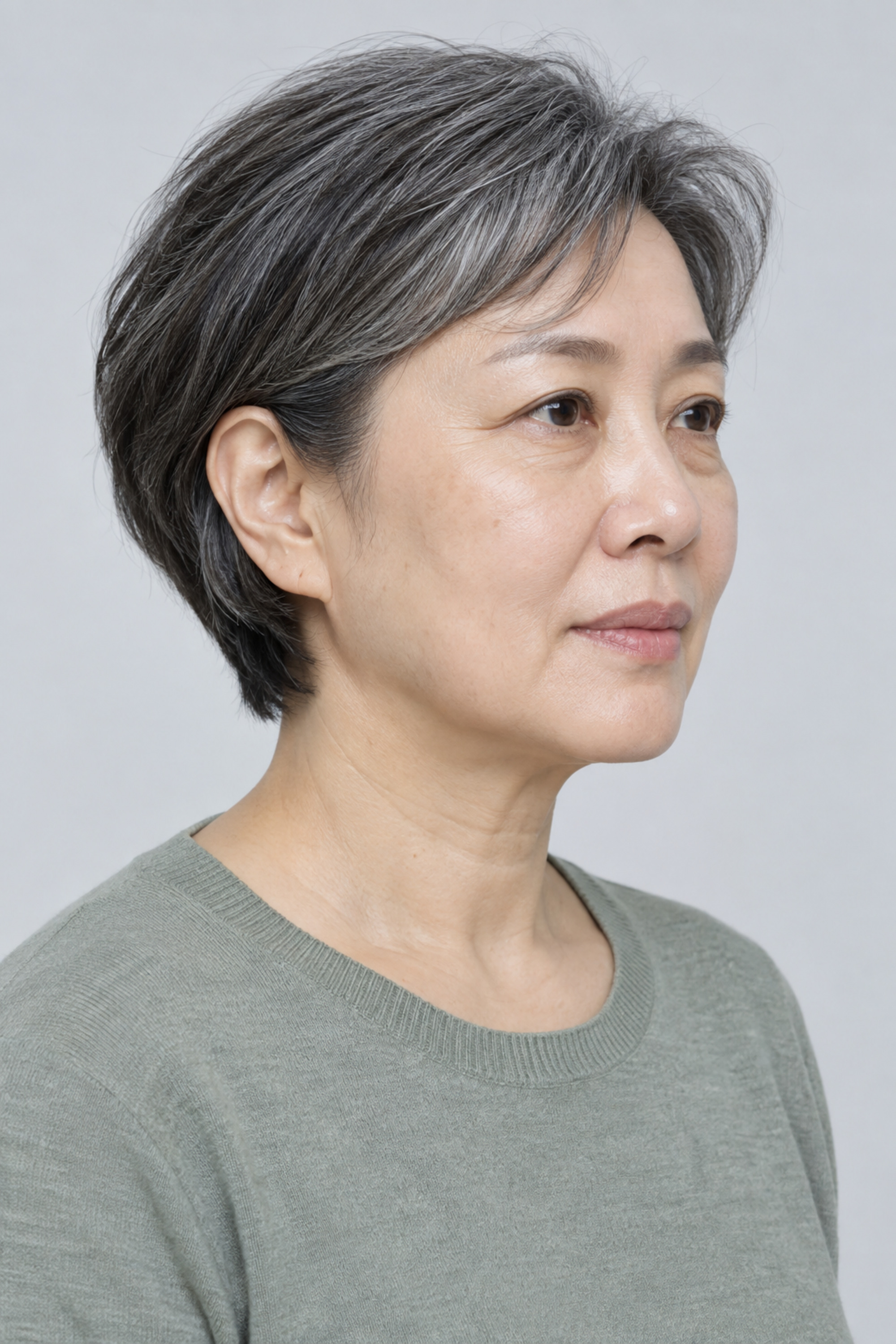 얼굴 처짐 진료 영역 모델